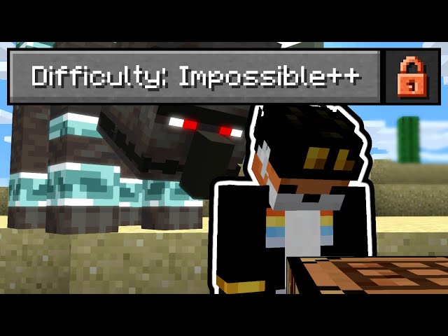 So I made Minecraft ACTUALLY impossible...