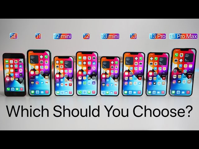 Which iPhone Should You Choose in 2022?