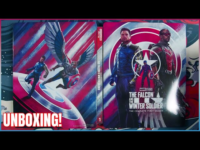 The Falcon and The Winter Solider Steelbook Unboxing