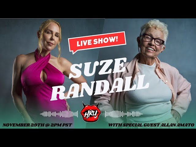 Suze Randall Live: All About My 1977 Memoir at the Playboy Mansion