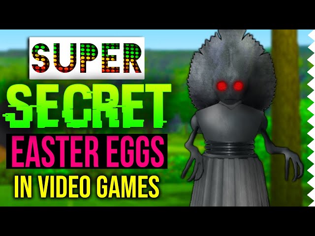 Super Secret Easter Eggs in Video Games #14