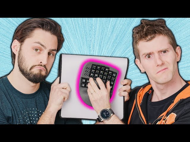 This KEYBOARD has a BUILT IN MOUSE!