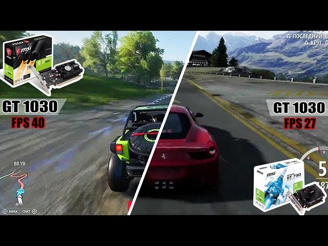 Forza Horizon 4 - FH7 Nvidia GT 1030 vs GT 730 | Test FPS | Budget Graphic card ( Under 10k )