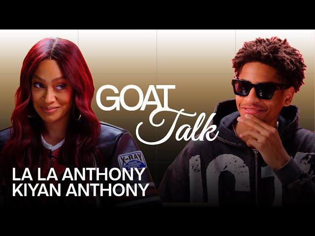 La La Anthony & Kiyan Anthony Fight Over GOAT Basketball Player, Rapper & TV Show  | GOAT Talk