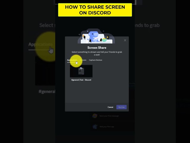 How to Share Your Screen Discord #discord