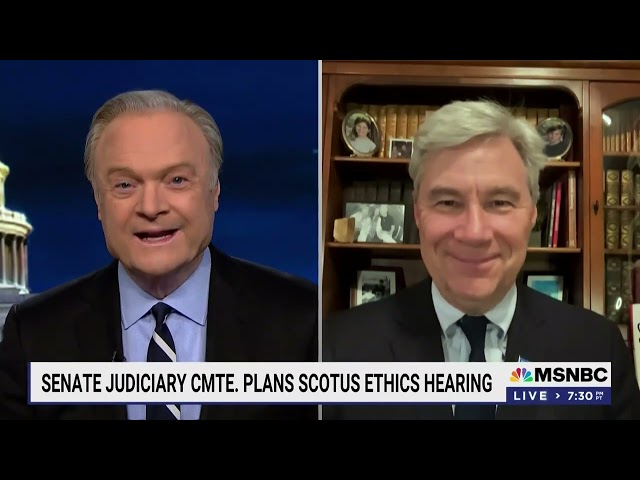 Sen. Whitehouse & Lawrence Discuss Justice Thomas's Lavish Lifestyle and the Ethics Crisis at SCOTUS