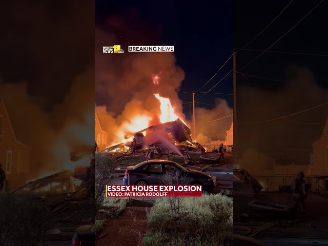 Videos show Essex house explosion, aftermath