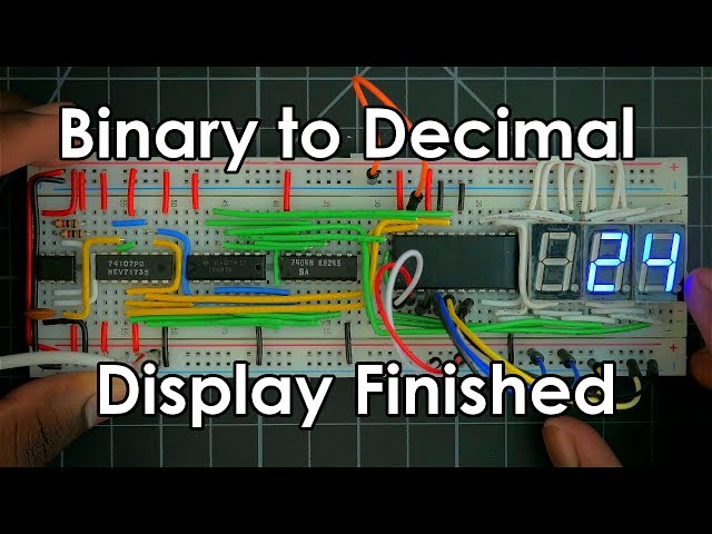 8-Bit Decimal Display Finished | 8 Bit CPU