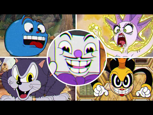 Cuphead PS5 - All Bosses (No Damage)