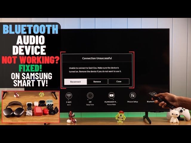 Samsung Smart TV: Bluetooth Audio Device Not Working? - Fixed!
