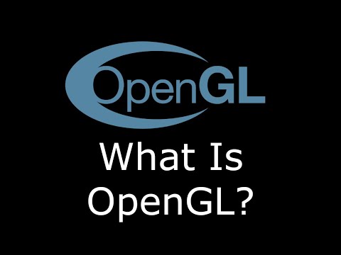 What Is OpenGL? - WebGL, OpenGL ES, 3D Programming