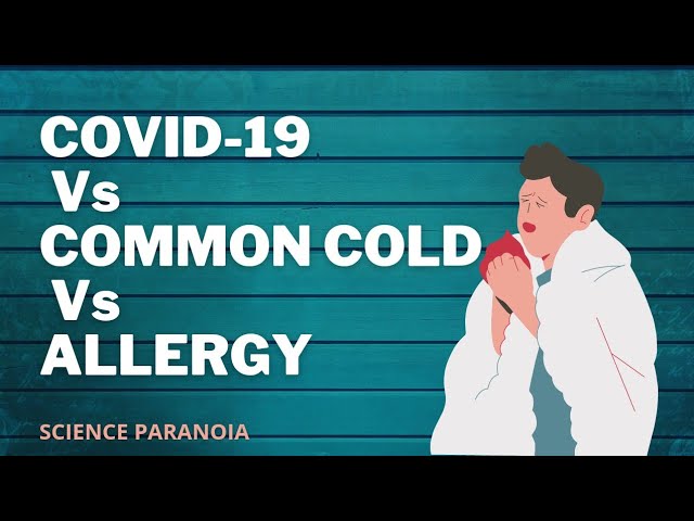 COVID-19 vs. Common cold vs. Allergy: What's the difference? | Hindi