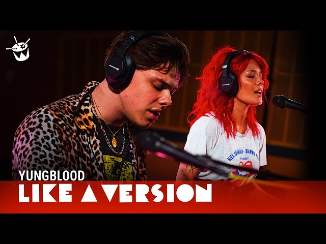 YUNGBLUD & Halsey cover Death Cab for Cutie 'I Will Follow You Into The Dark' for Like A Version