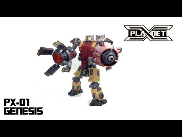 Video Review of the Planet X: PX-01 Genesis (aka WFC Omega Supreme)