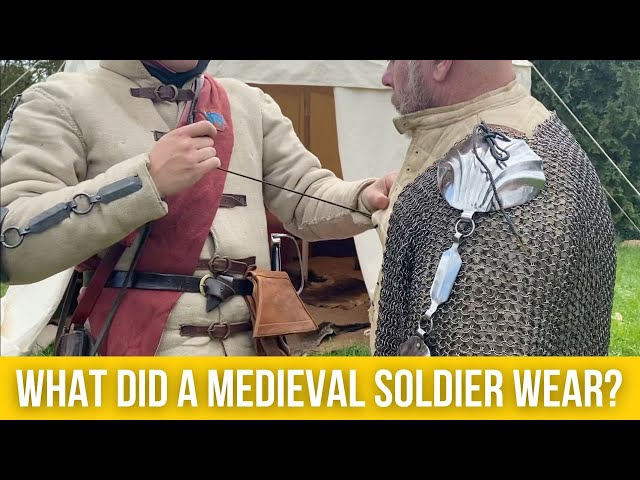 What did a medieval foot soldier wear? | 15th C billman