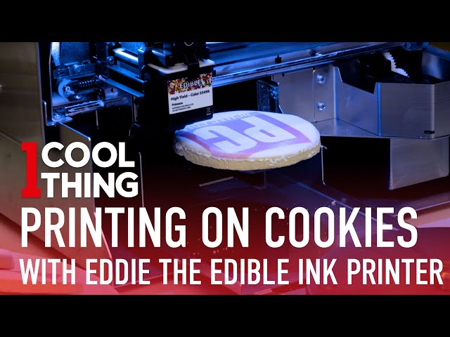 Print on Cookies! Hands On With Eddie, The Edible Ink Printer