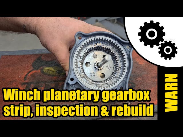 Warn winch planetary gear set overhaul #1039