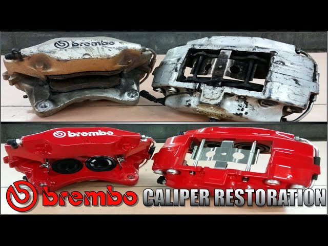 25 Year Old Brembo Brake Caliper Restoration / Rebuild