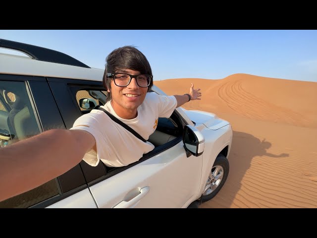 Ye Kha Aagye  Car Leke 😍  Desert Safari