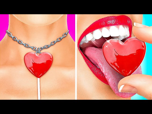 HOW TO SNEAK CANDIES IN SCHOOL || How to Sneak Food And Makeup Anywhere You Go By 123 GO Like!