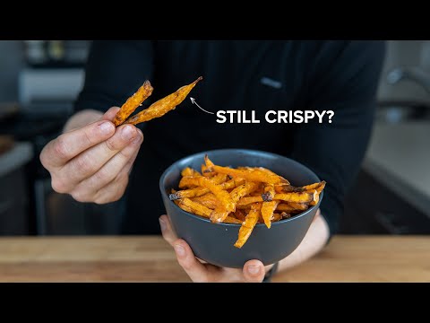 Why it's (almost) impossible to make Crispy Sweet Potato Fries in the oven.