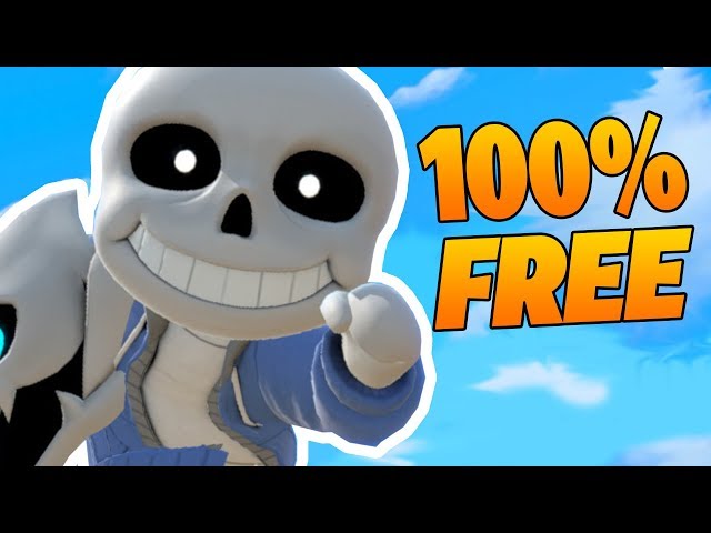 How to Get Sans for FREE! Super Smash Brothers Ultimate