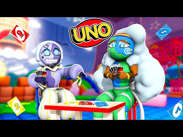 Playing UNO with LUNAR and EARTH