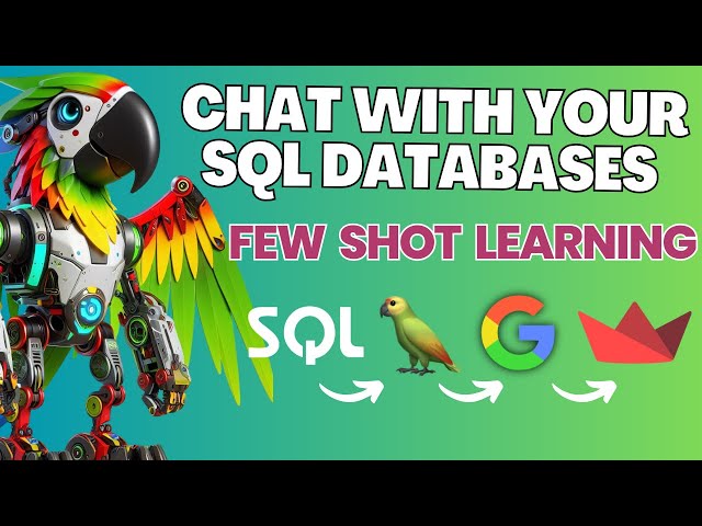 Chat with SQL Databases using Few-Shot Learning and Gemini | Streamlit | LangChain | RAG | LLM