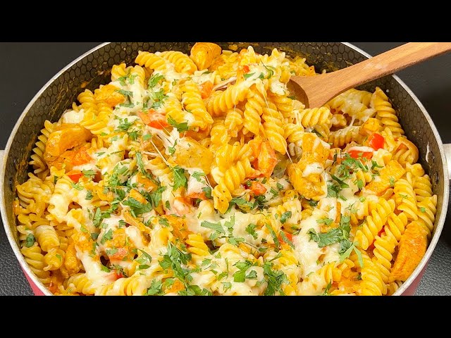 I have never eaten anything delicious! Chicken fillet pasta to enjoy! Simple and delicious!
