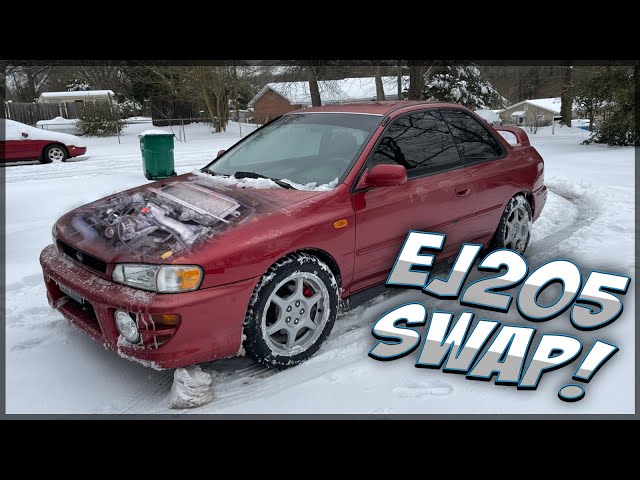 EJ205 Swapping my 2.5RS! // Modifying my '01 2.5RS (GC8) (Episode 3)