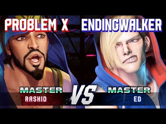 SF6 ▰ PROBLEM X (Rashid) vs ENDINGWALKER (Ed) ▰ High Level Gameplay