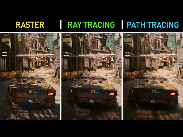 Can you REALLY SEE the difference? Raster vs Ray Tracing vs Path Tracing