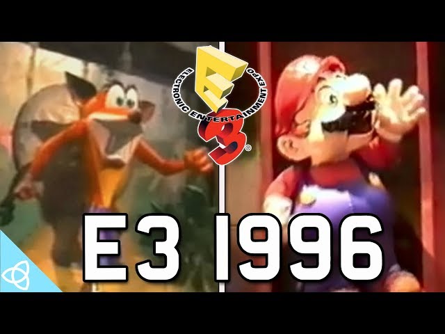 E3 1996 Showfloor [Crash Bandicoot, Sonic X-Treme, Mario Kart 64 and more]