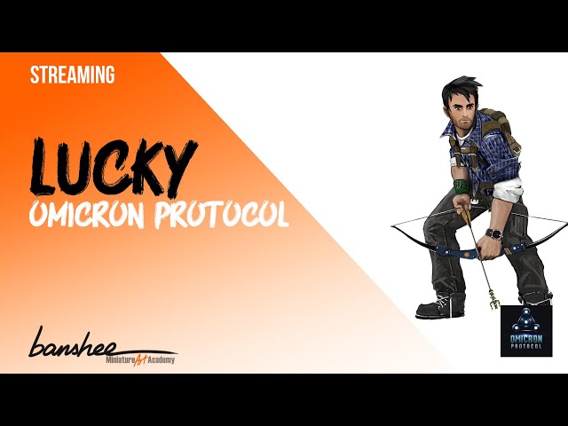 How to paint Miniatures: Lucky from Omicron Protocol! Miniature Art Academy