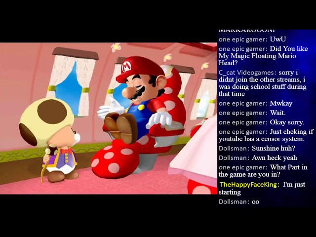 Super Mario Sunshine: Live Stream Part 1