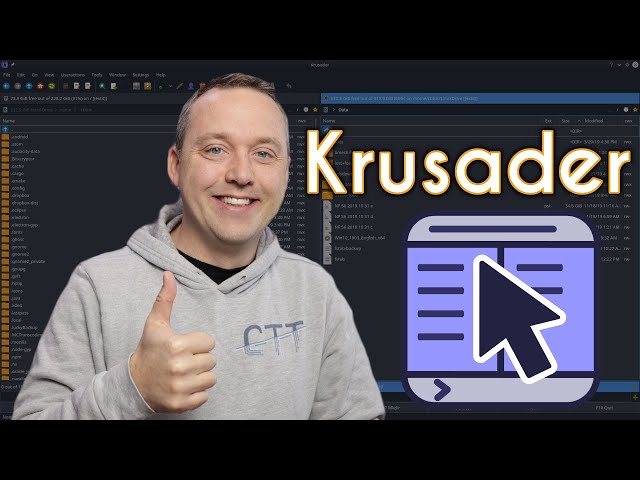 The Krusader File Manager