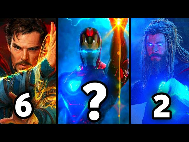 Top 10 Best Avengers in MCU / Explained in Hindi / KOMICIAN