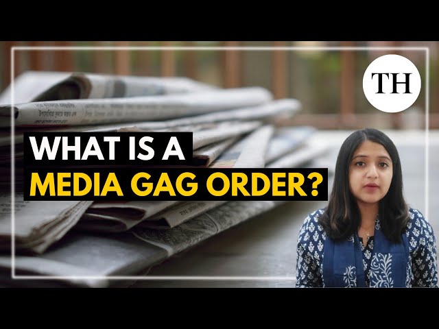 What is a media gag order? | Explained | Prajwal Revanna