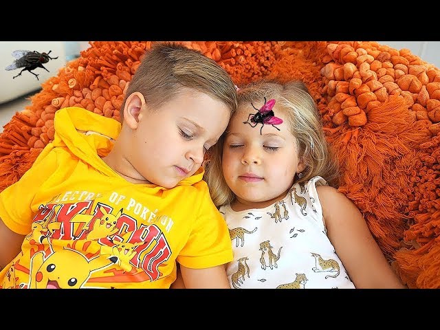 Roma and Diana vs Pesky Flies! Аnd other Fun Stories by Kids Roma Show