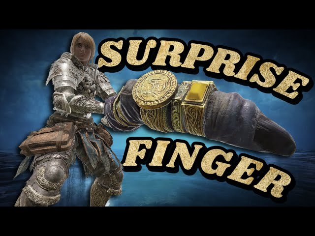 Elden Ring: Nobody Expects A Surprise Finger