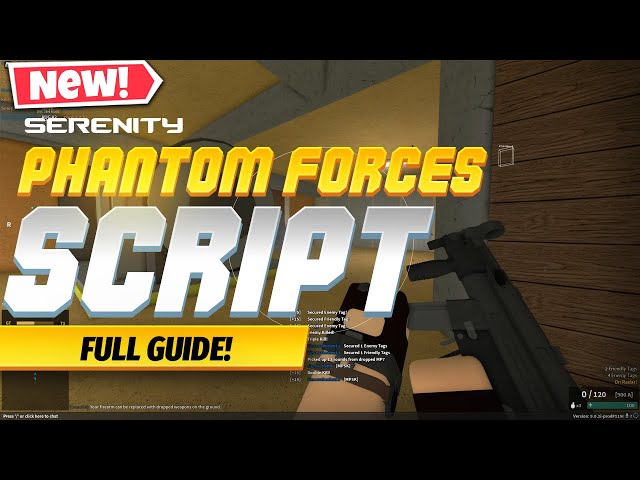 Roblox Phantom Forces Script - Aimbot, ESP FULLY WORKING! | PASTEBIN 2023