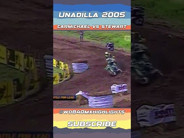 Ricky Carmichael vs James Stewart At The Unadilla Motocross 2005