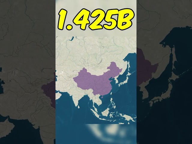 India is now the #1 MOST POPULATED Country