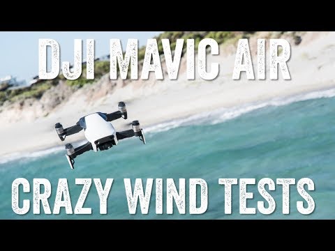 DJI MAVIC AIR: High Wind Tests!