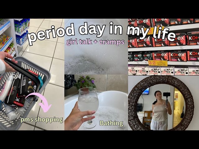 Period Day In My Life | girl talk + cramps |