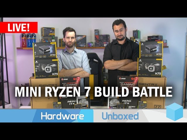 Live: Building Ryzen-Powered Computex Mini Desktop PCs