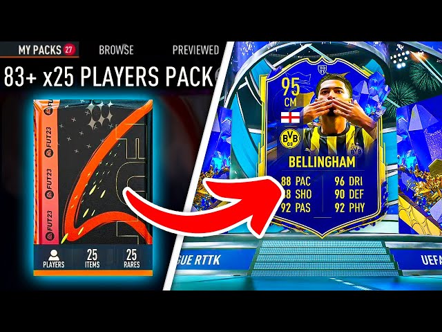 25x 83+ x25 PACKS & 88+ ICON PACKS! 👀 FIFA 23 Ultimate Team