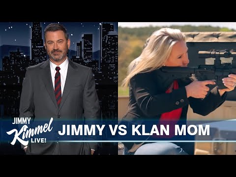 Jimmy Kimmel Responds to Marjorie Taylor Greene After She Reported Him to Police