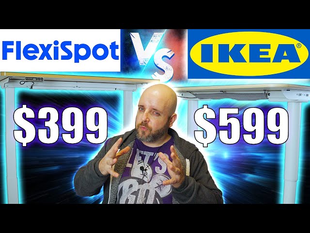 Battlestation on a Budget: $699 Ikea Bekant VS $399 Flexispot E7 Pro Plus Standing Desk