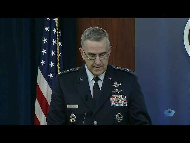 Vice Chairman of the Joint Chiefs of Staff Gen. John Hyten discusses COVID-19 response efforts